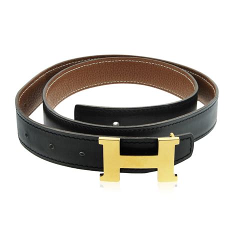 gold buckle hermes black belt|original Hermes belt buckle.